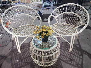 Bộ bàn ghế mây nhựa cafe chất lượng nhất