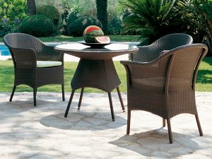 Bàn ghế mây nhựa sân vườn chất lượng nhất Hà nội